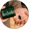 DS-01 jar held in hands